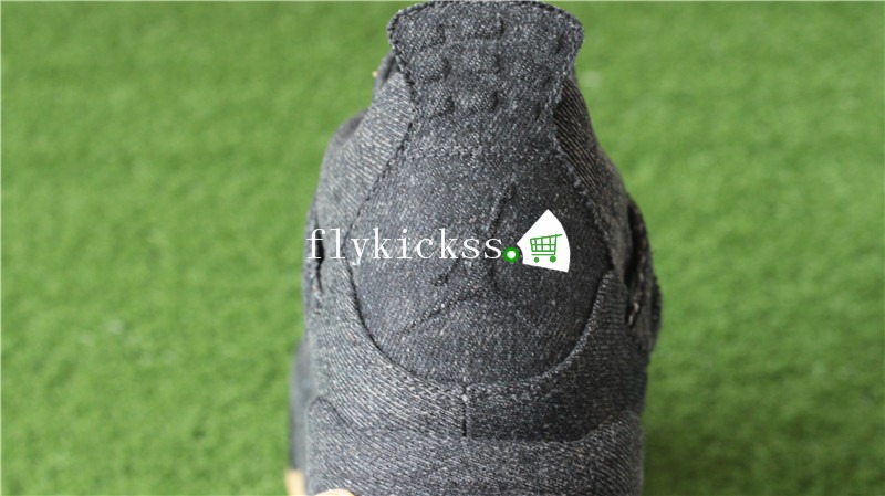 2018 Levi\'s x Air Jordan 4 Black